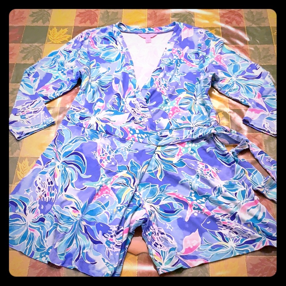 Lilly Pulitzer romper L Gorgeous!!!